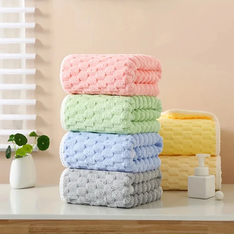 1PC Waffle Weave Bath Towels