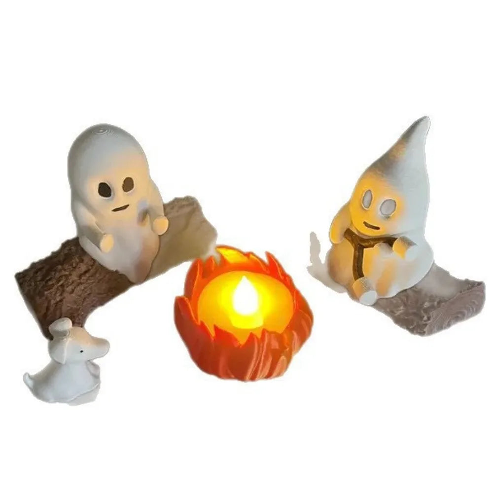 1 Set Halloween Ghost Campfire Decor
