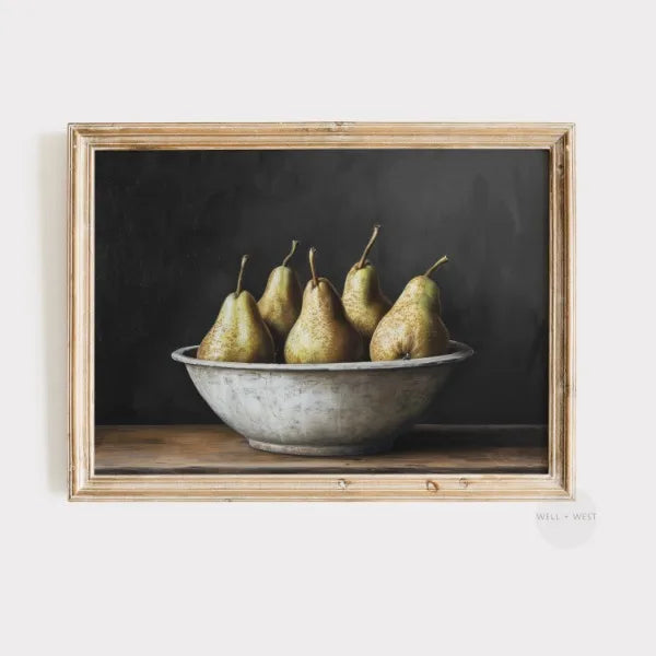 Country Kitchen Print Vintage Still Life Rustic Farmhouse Antique Kitchen Canvas printing wall decor