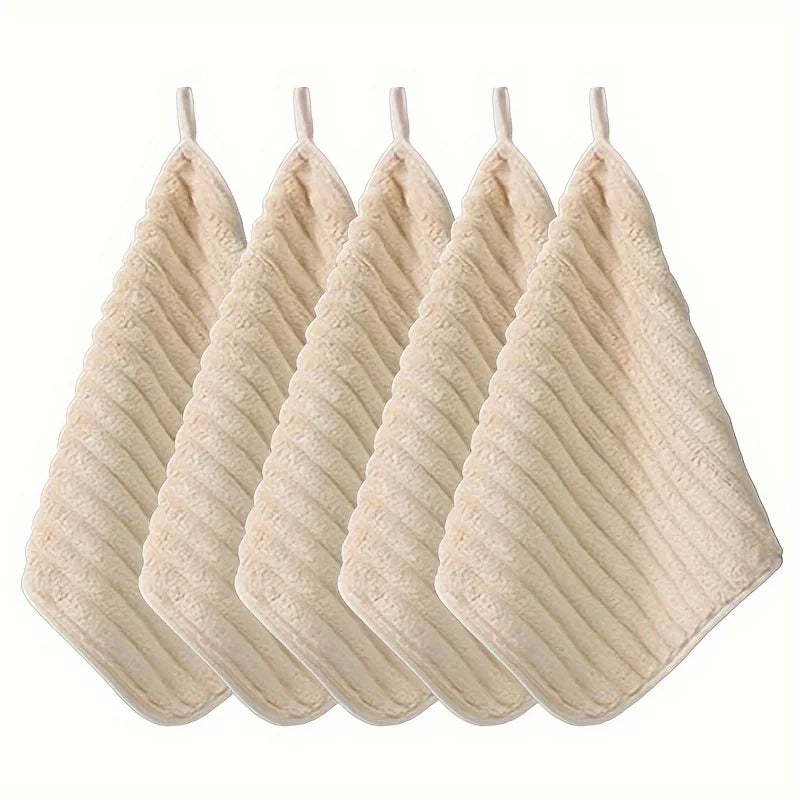5-Piece Luxury Soft Super Absorbent - 11.8*11.8 inch