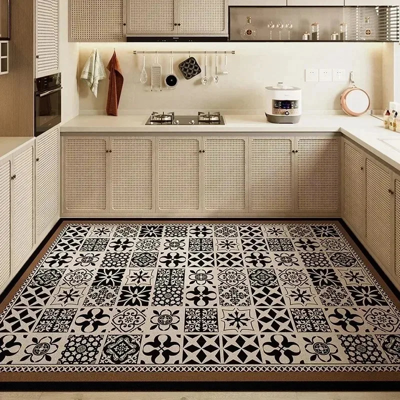 Carpet for Kitchen Pvc Floor Mat Large Size Waterproof Non-slip Carpets