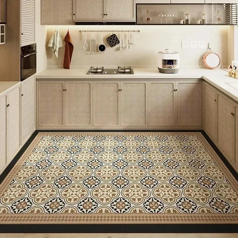Carpet for Kitchen Pvc Floor Mat Large Size Waterproof Non-slip Carpets