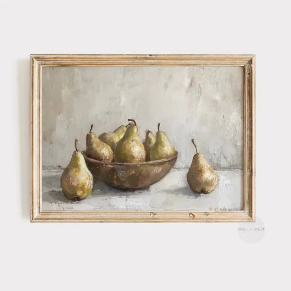 Country Kitchen Print Vintage Still Life Rustic Farmhouse Antique Kitchen Canvas printing wall decor