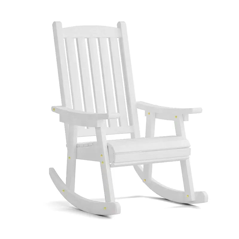 Outdoor Furniture Wooden Rocking Chair Rustic  Antique Vintage