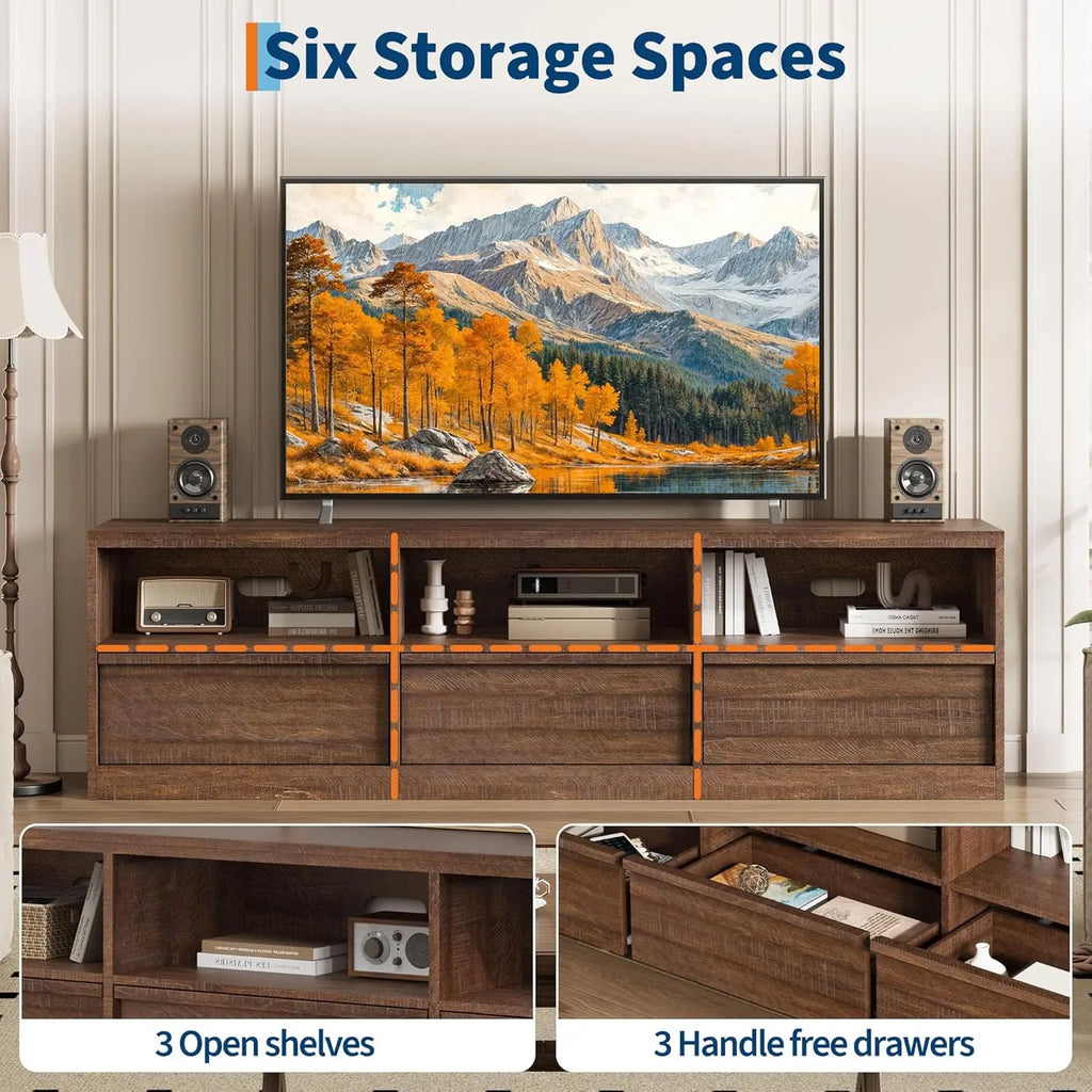 Modern TV Stand for TVs Up to 85",70 inch
