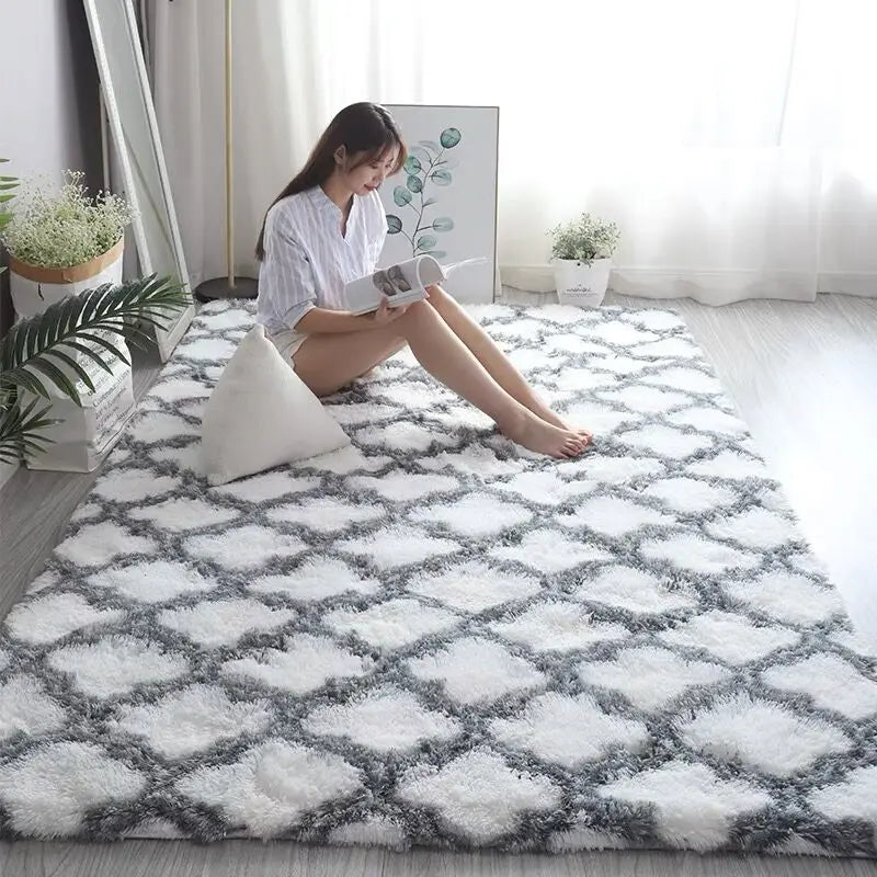 Plush Carpet For Living Room Or Bedroom