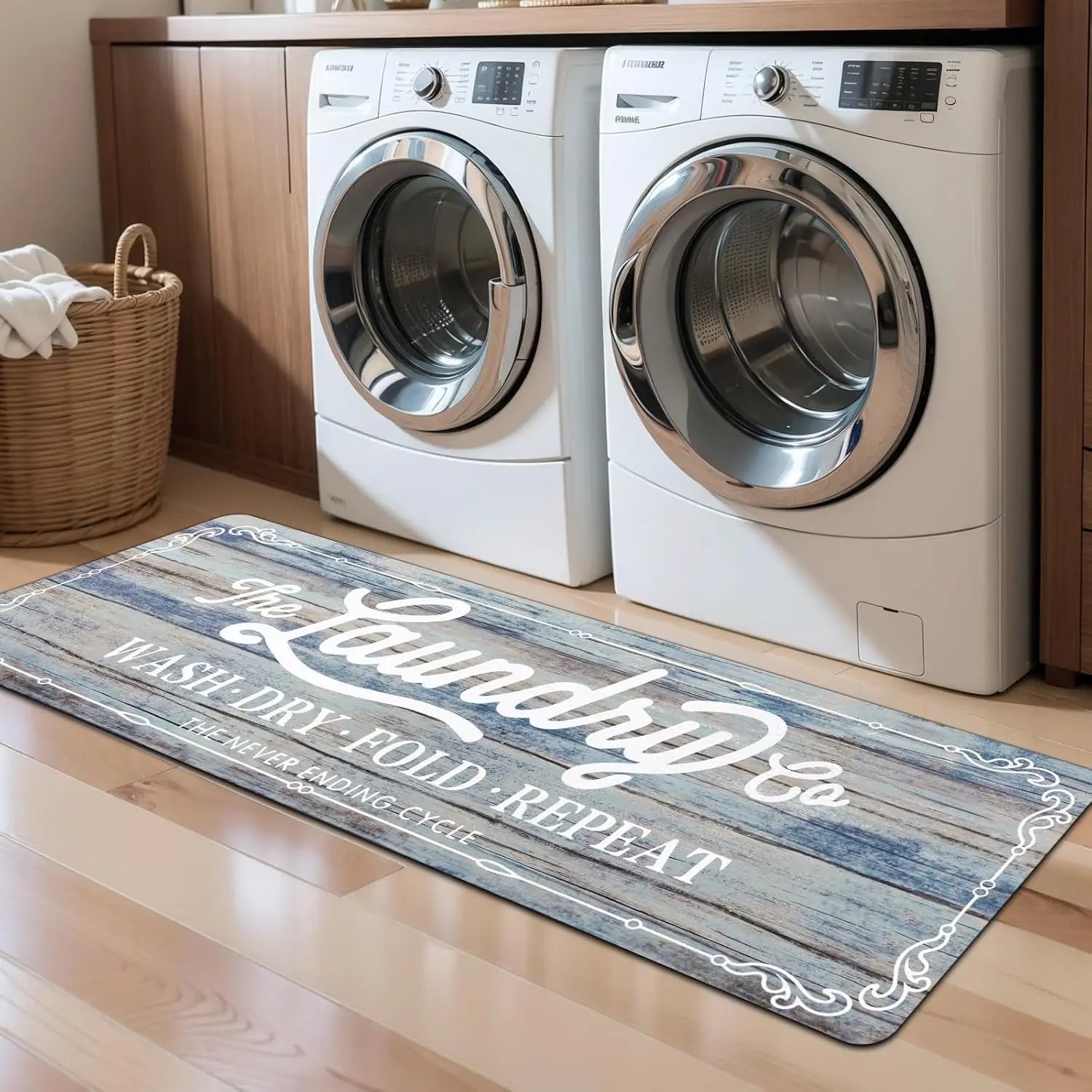 VIKAMA American-Style Laundry Room Carpet.