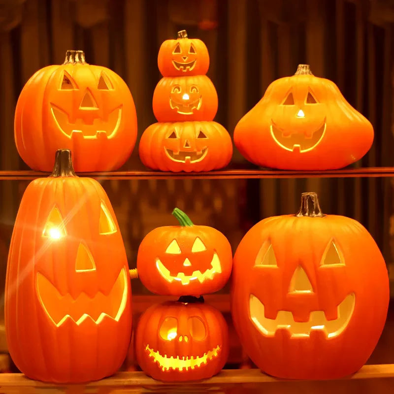 1Pc Decorative Pumpkin Halloween Props Lantern