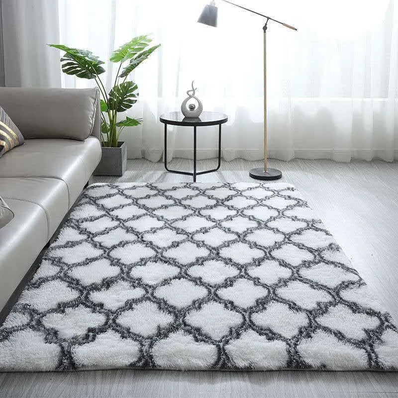 Plush Carpet For Living Room Or Bedroom