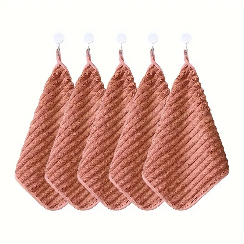 5-Piece Luxury Soft Super Absorbent - 11.8*11.8 inch