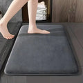 Solid Color Bathroom Mat