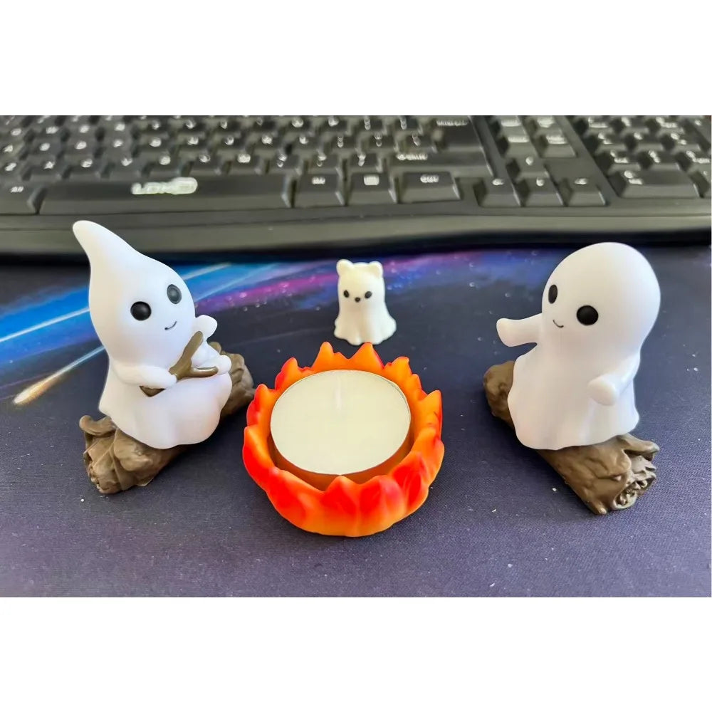1 Set Halloween Ghost Campfire Decor