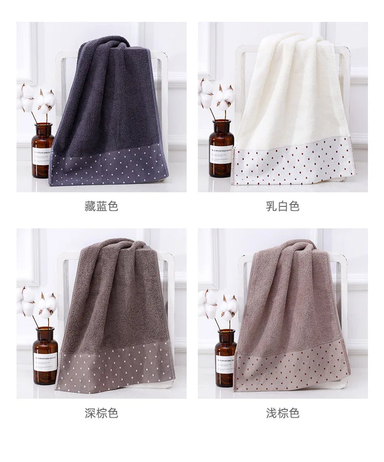 100% Cotton Bath Towel Set Luxury Quick Drying