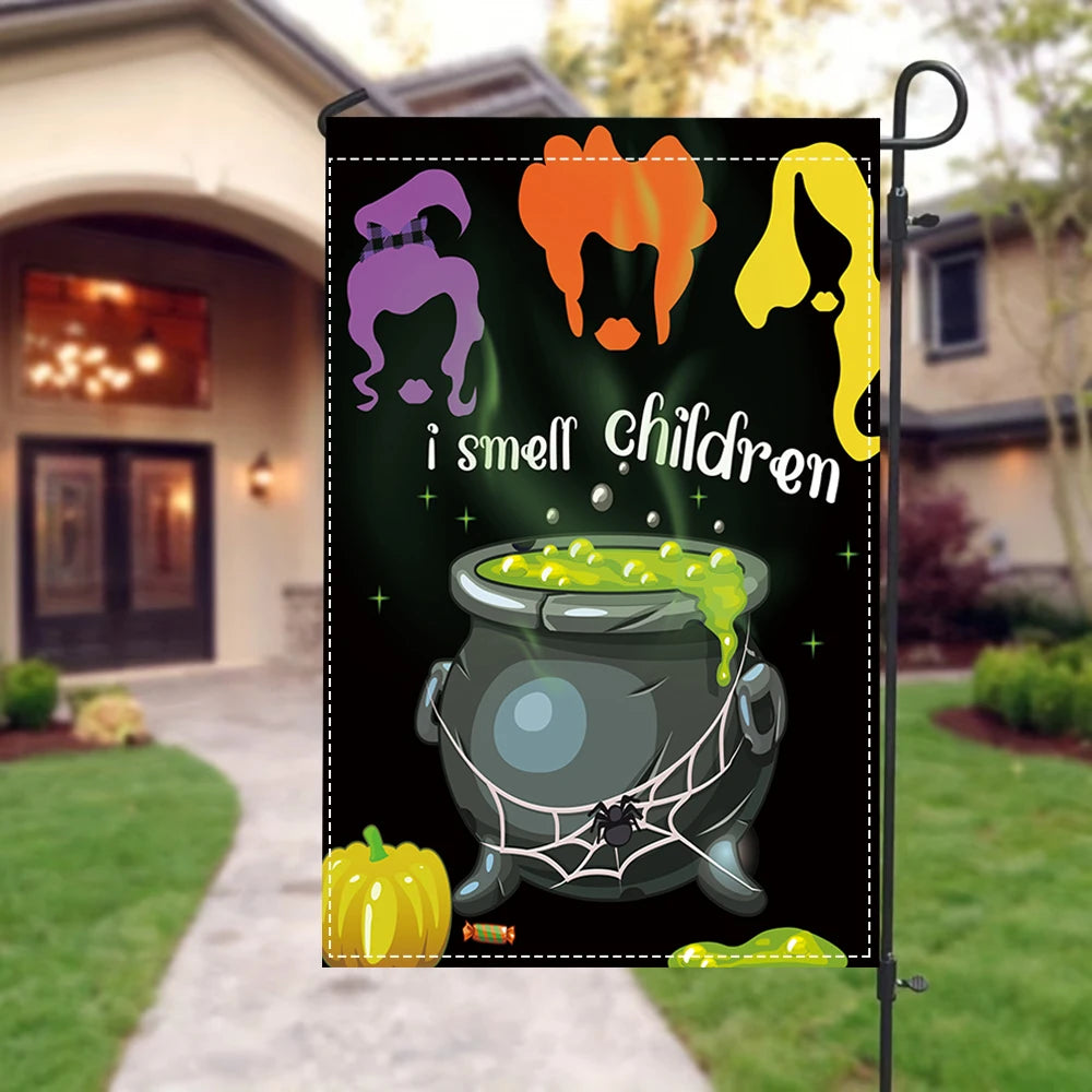 Hocus Pocus Halloween Garden Flag