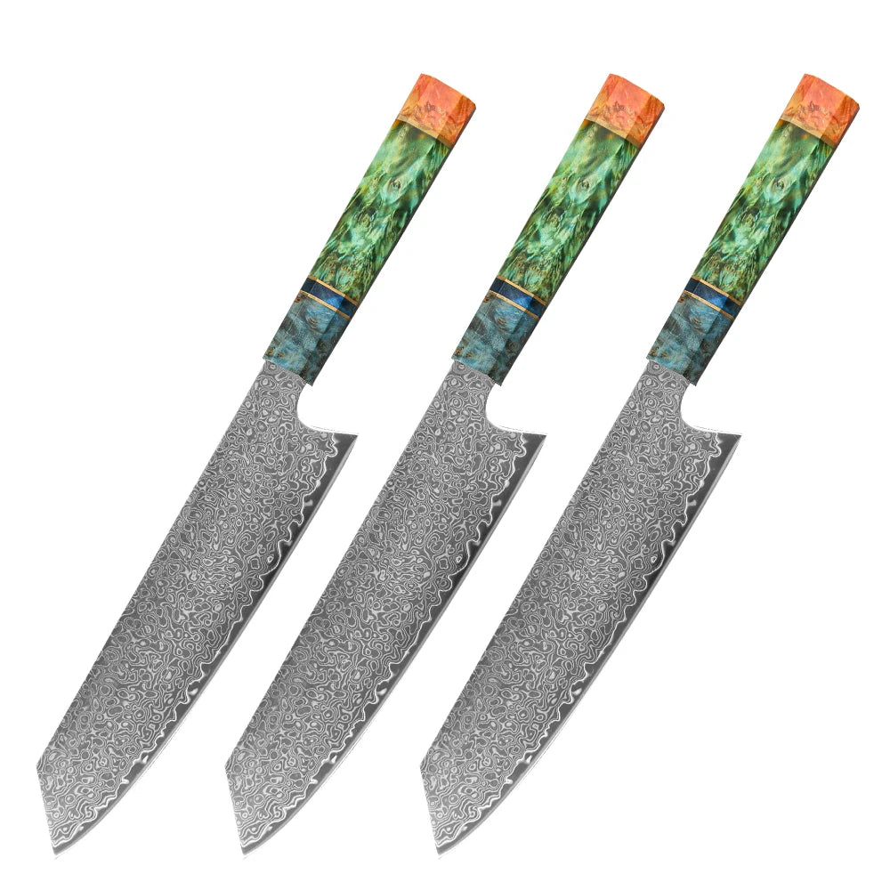 8 Inch Chef Knife 67 Layers VG10 Damascus Steel Kitchen Knives