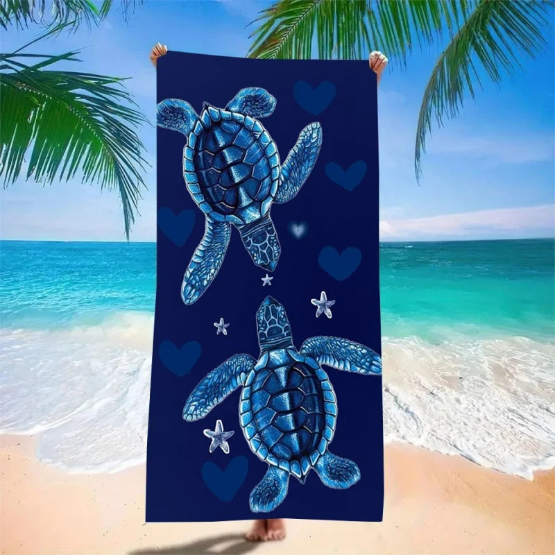 Sea Turtle Beach Towel
