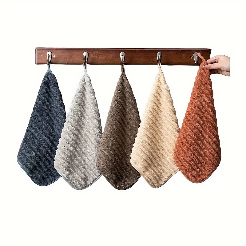 5-Piece Luxury Soft Super Absorbent - 11.8*11.8 inch