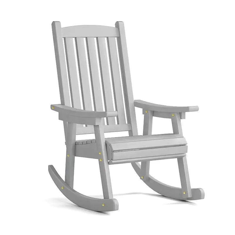 Outdoor Furniture Wooden Rocking Chair Rustic  Antique Vintage