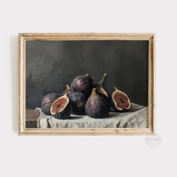 Country Kitchen Print Vintage Still Life Rustic Farmhouse Antique Kitchen Canvas printing wall decor