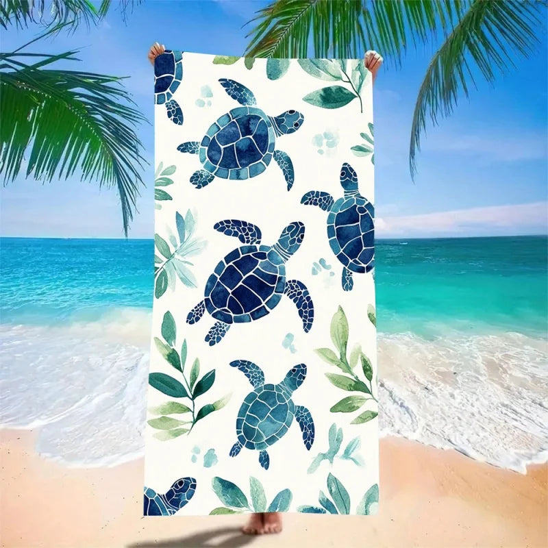 Sea Turtle Beach Towel