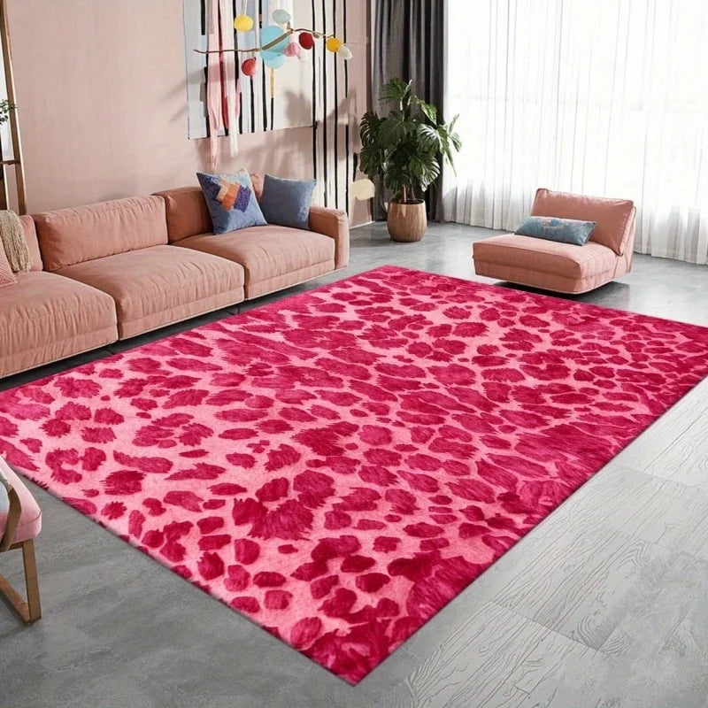 Square Felt Area Rug Non Slip Waterproof Front Door Entry Floor Carpet