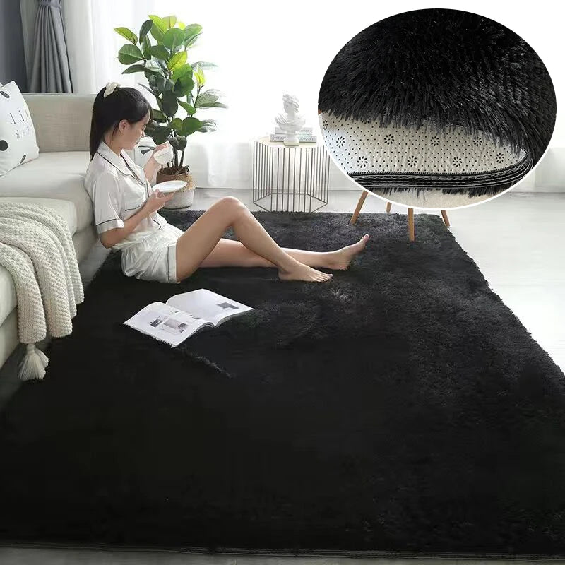 Plush Carpet For Living Room Or Bedroom