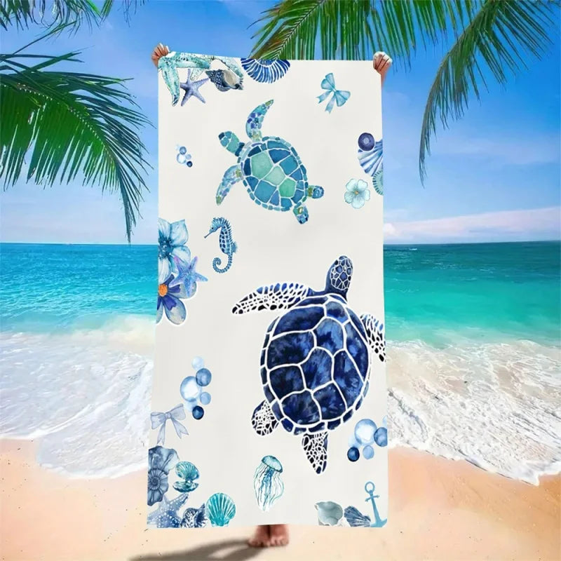 Sea Turtle Beach Towel