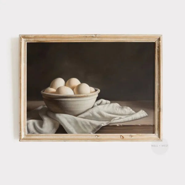 Country Kitchen Print Vintage Still Life Rustic Farmhouse Antique Kitchen Canvas printing wall decor