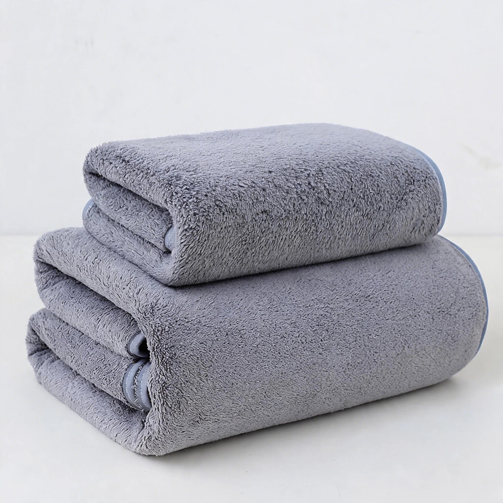 Coral Fleece Thickened Towel and Bath Towel Set