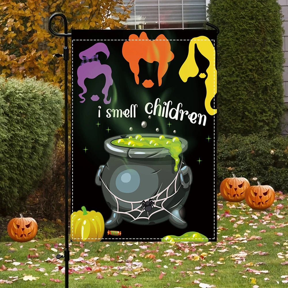 Hocus Pocus Halloween Garden Flag