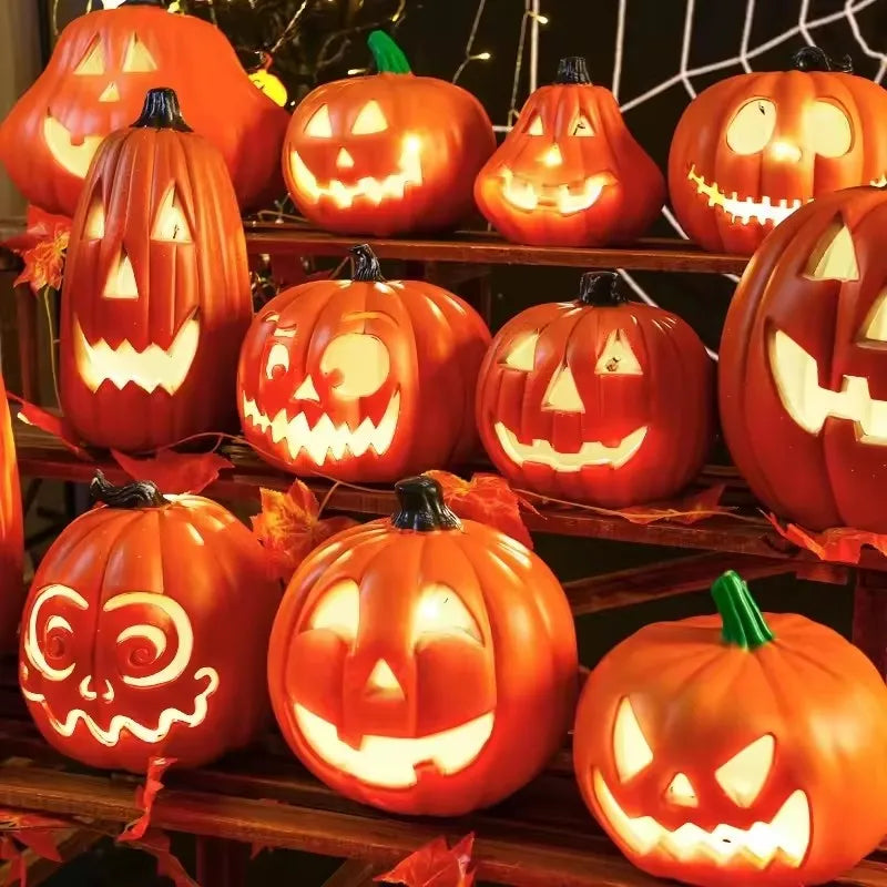 1Pc Decorative Pumpkin Halloween Props Lantern