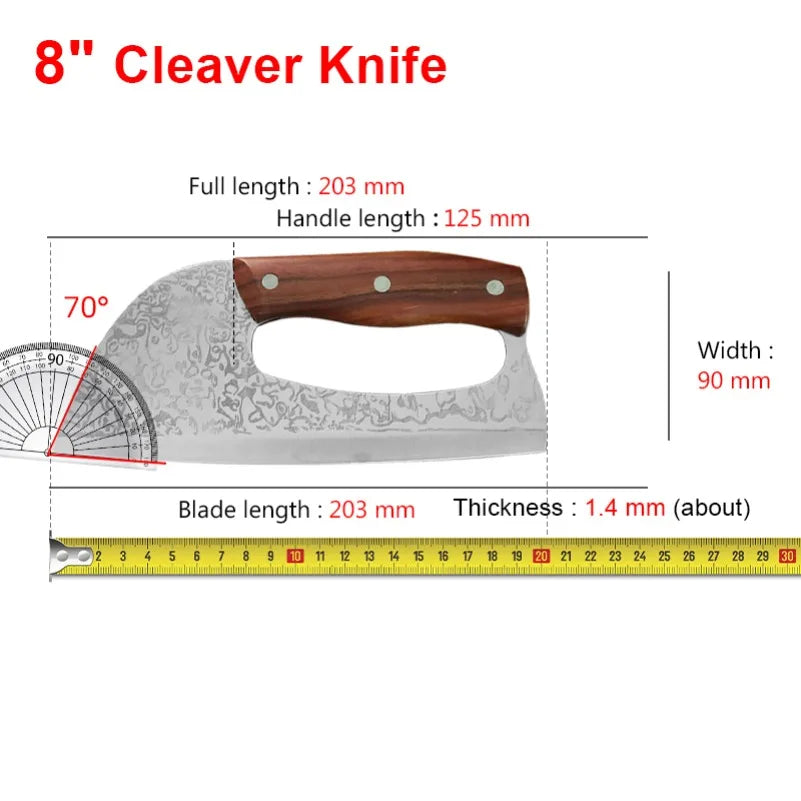 Chef Utility Knife Meat Cleaver