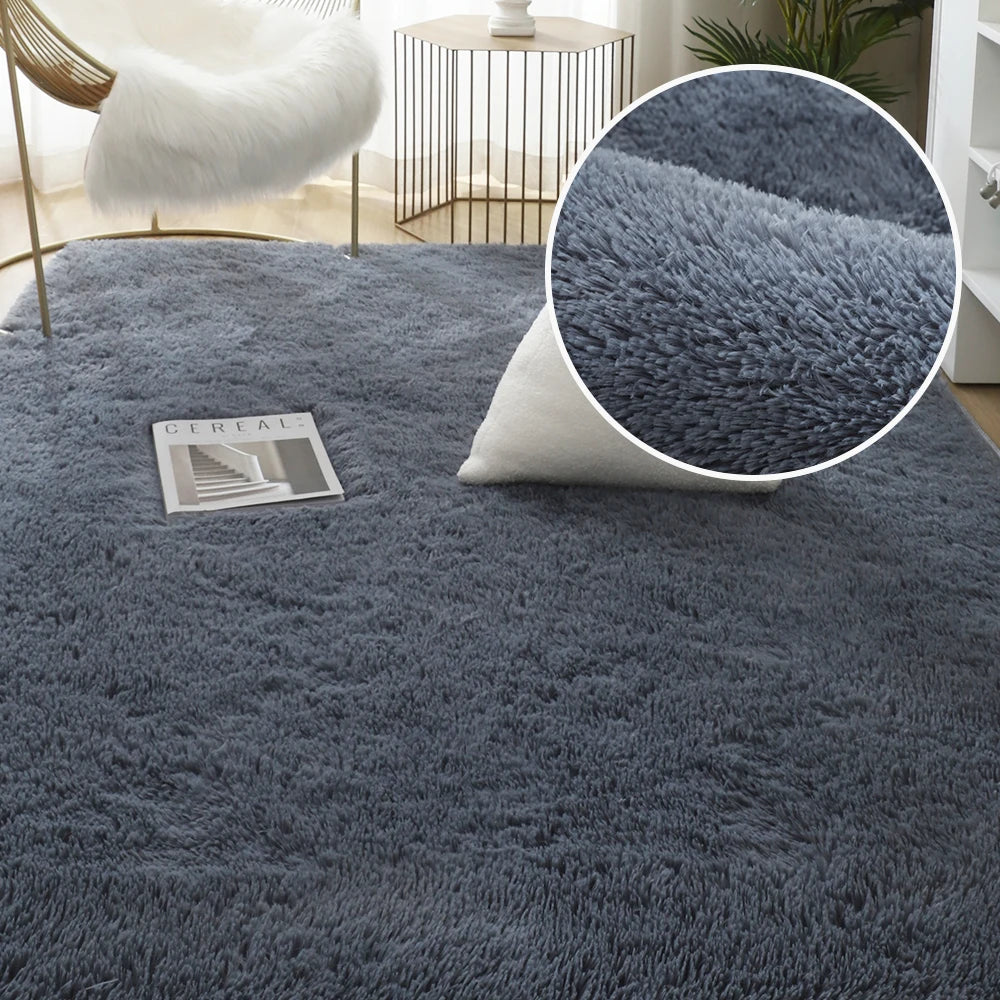 Plush Carpet For Living Room Or Bedroom