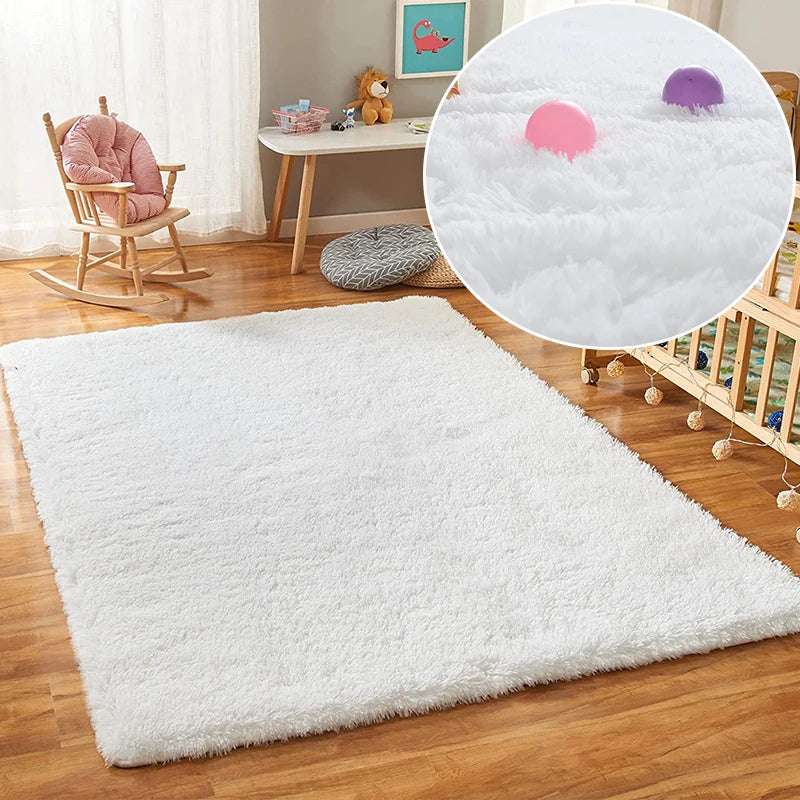 Plush Carpet For Living Room Or Bedroom