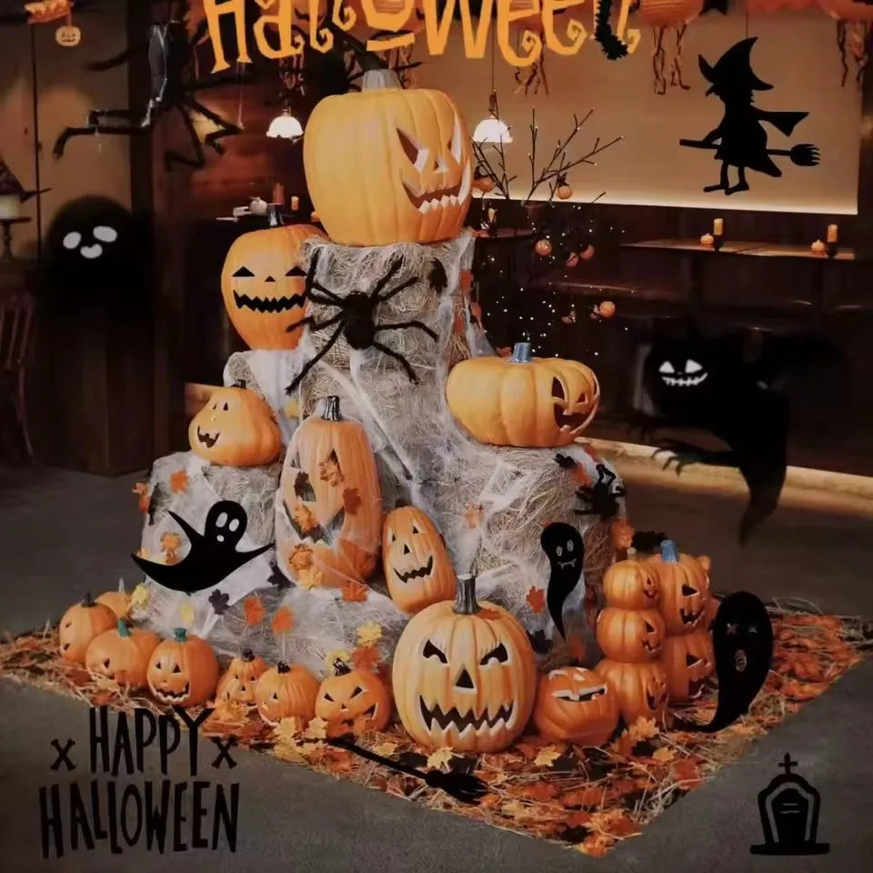 1Pc Decorative Pumpkin Halloween Props Lantern
