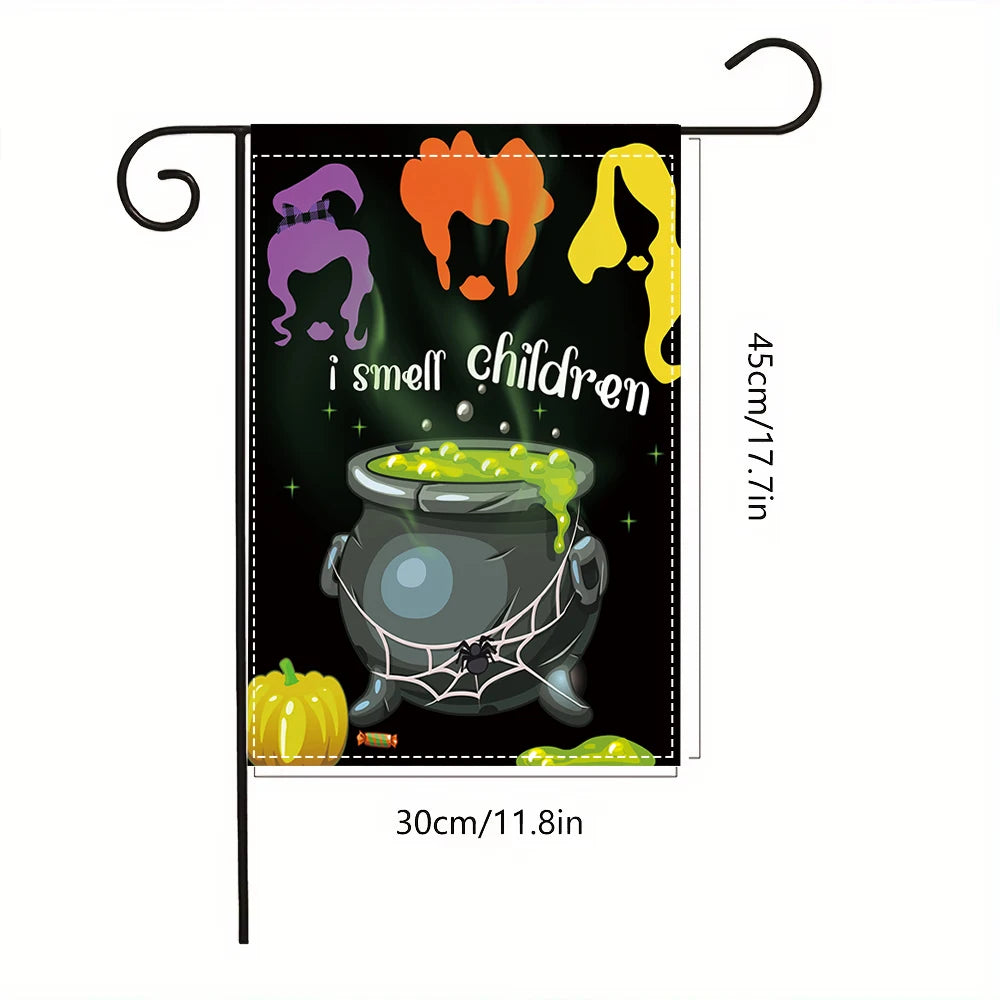 Hocus Pocus Halloween Garden Flag